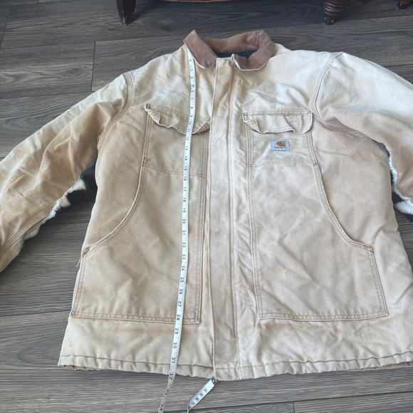 Vintage Carhartt Customized Eagle lined quilted jacket rancher chore Detroit - Picture 11 of 16